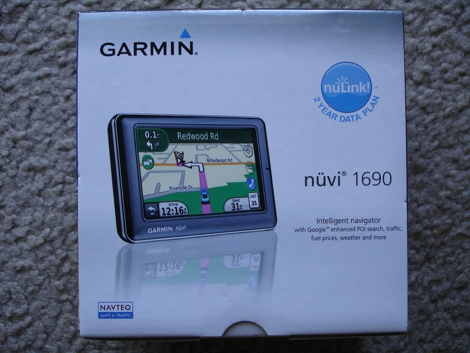 Brand New Garmin Nuvi 1690 4.3-Inch Portable Bluetooth Navigator - Image 3 of 4