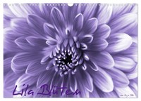 "Calendar 2027 · US Version · Purple Flowers (Wall Calendar 2027 17\" × 12\" Landsc"