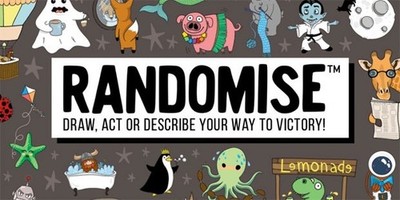 Randomise: Das urkomische Partyspiel im Taschenformat Schauspiel, Zeichnen & Beschreiben