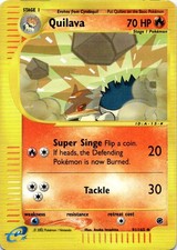 Quilava 91/165 Uncommon Expedition Base Set Pokemon Reverse Holo MP
