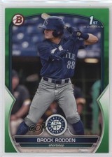 2023 Bowman Draft Green 69/99 Brock Rodden #BD-171 0qc1