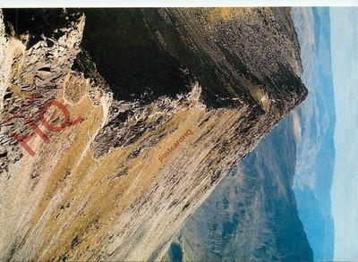 Ansichtskarte; English Lake District, Striding Edge, Helvellyn
