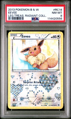 Eevee graded PSA 8 for sale on eBay