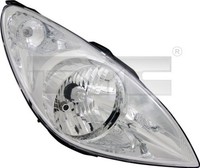 TYC Hauptscheinwerfer 20-12176-05-2 FüR PBT Hyundai PB I20 1 Crdi