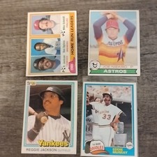Topps Donruss MLB Vintage Card Lot Jackson Murray Schmidt Yankees Astros Orioles