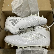 Adidas NASTY FLY 20 Mid White/silver Football Cleats FW3062 Men’s Size 16 NIB