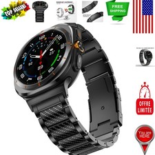 Wear-Resistant Titanium Band for Galaxy Watch Ultra 47mm - Classic Black