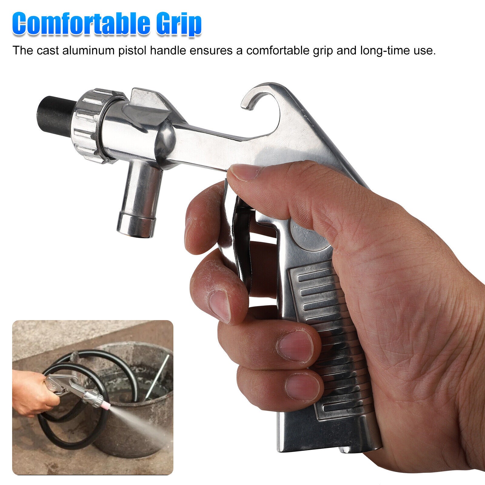 Sandblaster Gun Air Sand Blasting Ceramic Nozzles Set For Sandblaster Cabinet