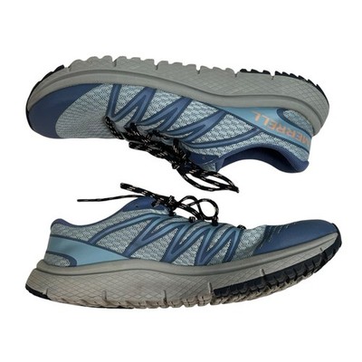 Merrell Size 8 Barefoot Sneaker Trail Glove 6 Shoes Blue Gray Minimalist J066434