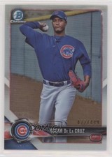 2018 Bowman Chrome Prospects Refractor 422/499 Oscar De La Cruz #BCP59 uk2