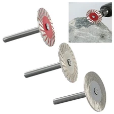 *1pc 6mm Shank Circular Saw Blade Wood Metal Stone Cutting Discs With Mandrel *