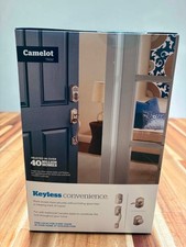Schlage BE365VCAM619 Camelot Keypad Deadbolt - Satin Nickel
