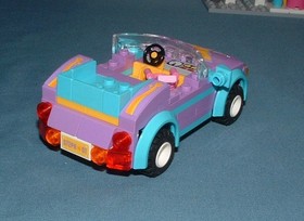 FRIENDS, STEPHANIE'S COOL CONVERTIBLE SET 3183 - LEGO - 2012 - USED