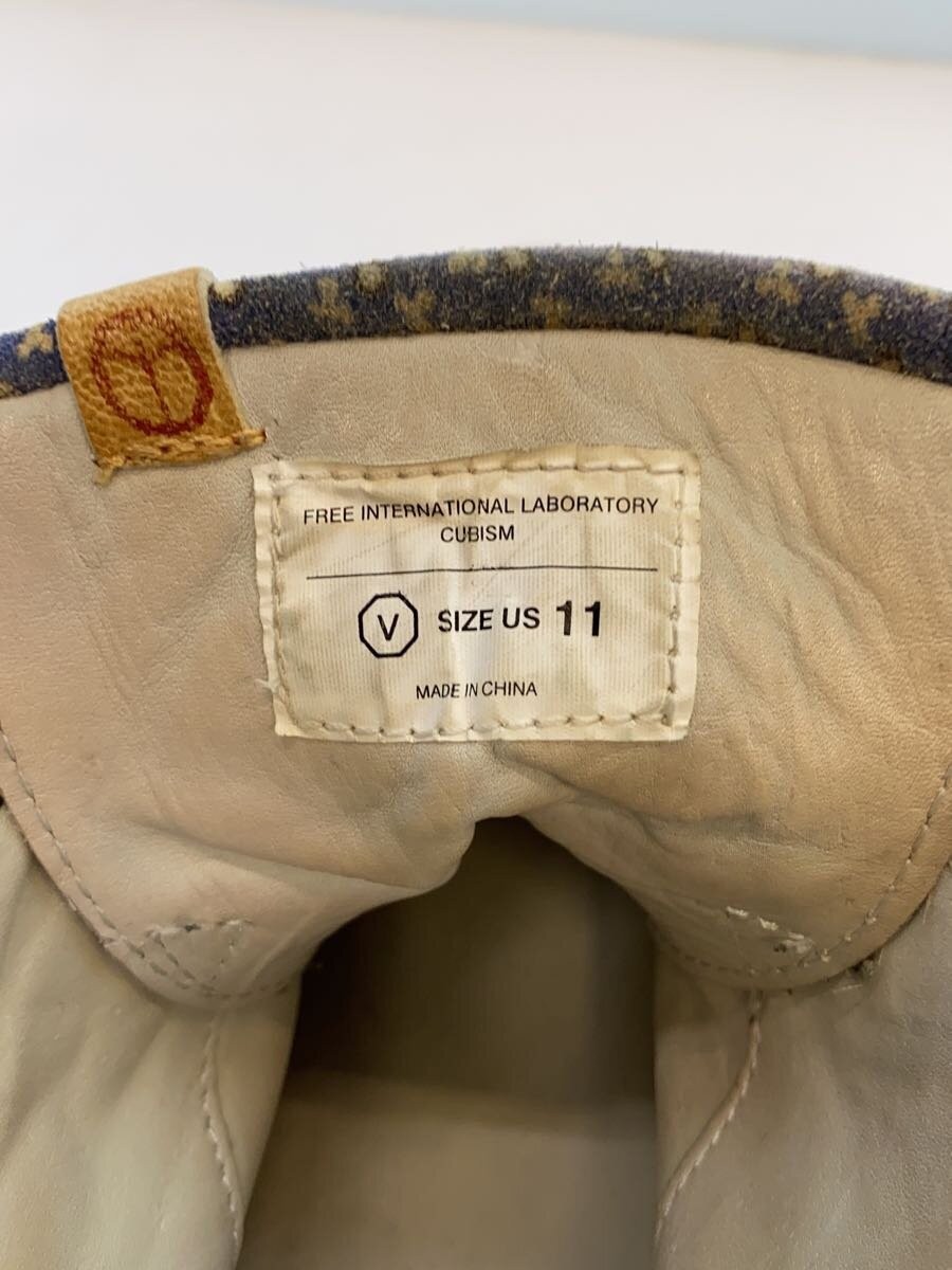 SAOLA visvim Sneakers Taglio Alto US11 Verde Suola in Tela 3 5 cm #EH ZHB