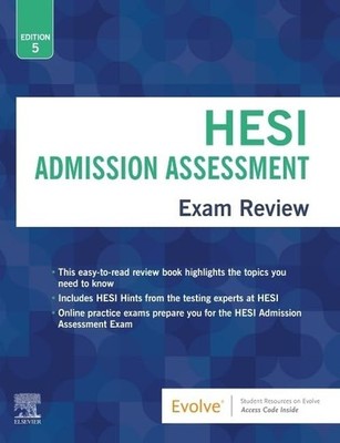 Admission Assessment Exam Review by HESI (2021, Trade Paperback) UPS