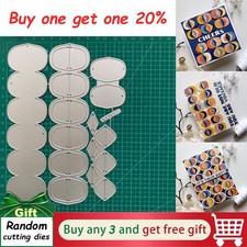 Retro Border Cutting Dies Scrapbooking Album Embossing Paper Card Crafts Stencil