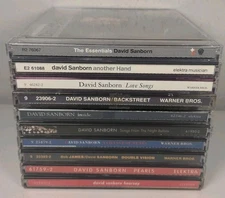 Lot Of 10 David Sanborn CDs B160