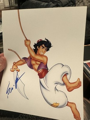 Brad Kane Signed Autograph Photo - Disney - ALADDIN 