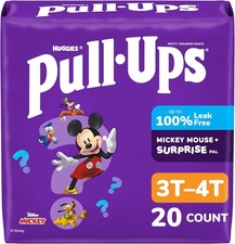 Boys' Potty Training Pants, Size 3T-4T Training Underwear 20 Count