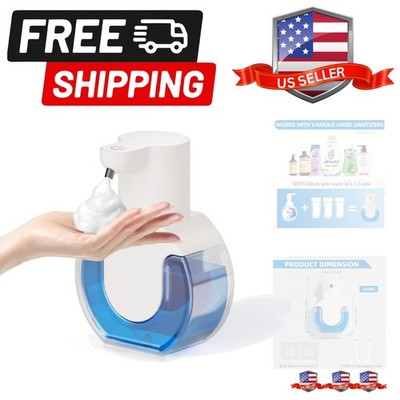 Automatic Soap Dispenser Touchless,Rechargeable Foaming Soap Dispenser,15oz/4...