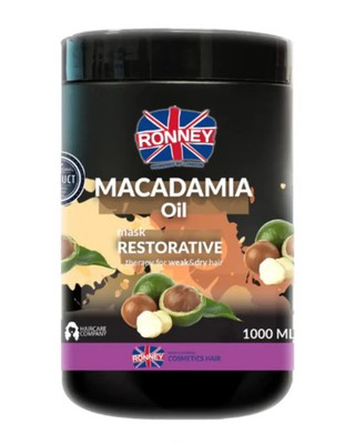 Ronney Professional Haarmaske - Macadamia Oil Restorative 1000 m (11,95 EUR/l)