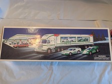 2009 HESS Toy Truck Race Car and Racer Lights Sound NEW FREE SHIPPING