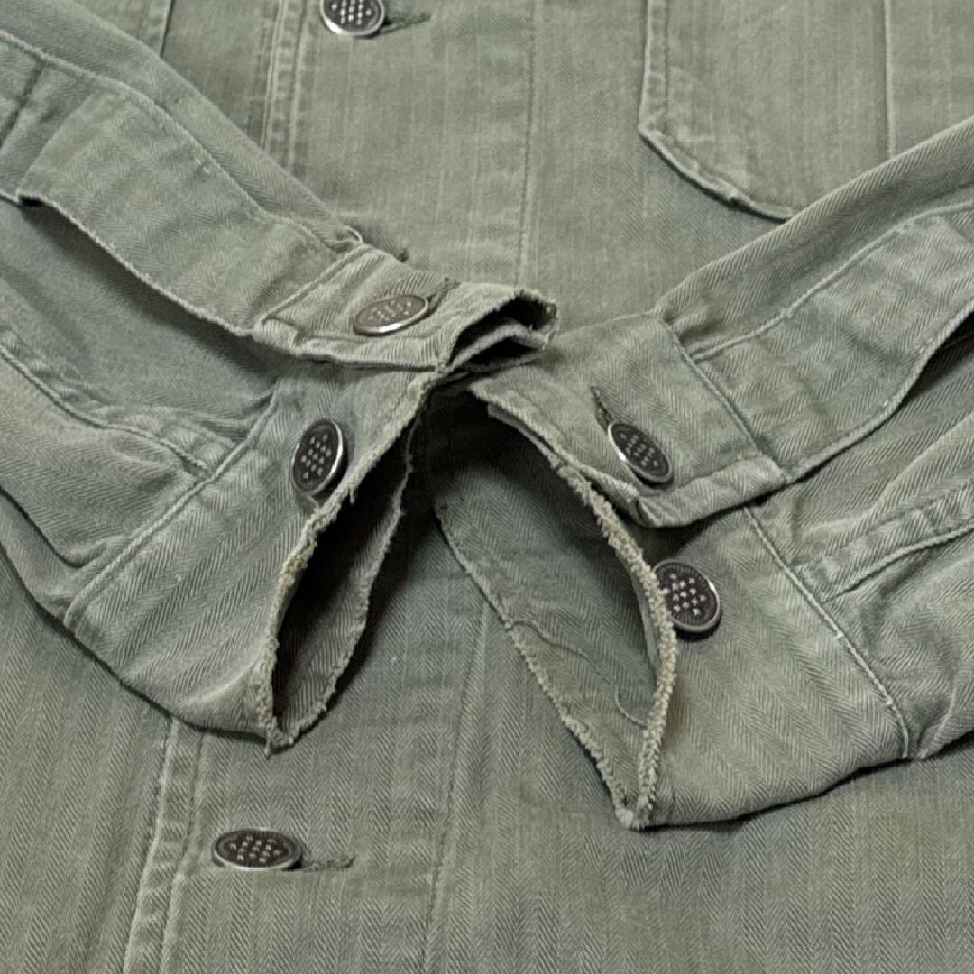40s M41 M42 HBT Jacket 13 Star Buttons size 42 | eBay