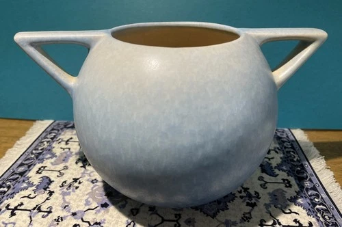 Vintage Roseville Vase Planter 398-4. Art Deco 4” x 6.5"