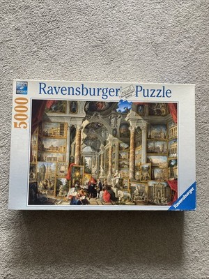 Ravensburger Puzzle 5000 Views of Modern Rome Italy Art Historic Jigsaw 40''x60''