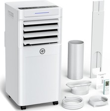 Air Conditioning Unit, 9000 BTU Portable Air Conditioner with 4-In-1 Cooling & 