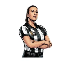 AEW Aubrey Edwards Wrestling Water Resistant Sticker WWE WWF WCW NXT