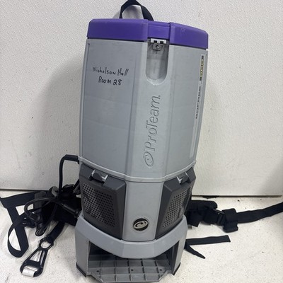 ProTeam GoFree Pro Vacuum Backpack no battery Does Not Turn On #2t2
