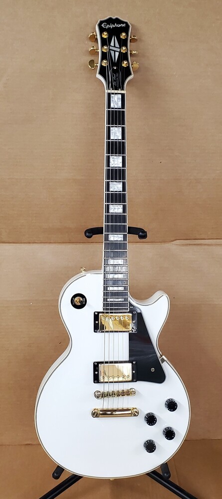 Epiphone Les Paul Custom Pro Electric Guitar w/ Gig Bag - Alpine