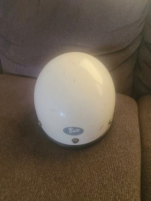 Vintage 1960's Buco Traveler Motorcycle Half Helmet Adjustable