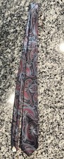 Vintage Camden Court Men’s Paisley Tie 100% Polyester Made In USA