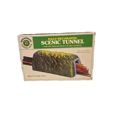 Bachmann Toy Train Fully Decorated Styrofoam Scenic Tunnel #2331 NEW!