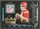 PATRICK MAHOMES 2025 PANINI ROOKIES & STARS ROYALTY PREMIUM NFL SHIELD PATCH 1/1