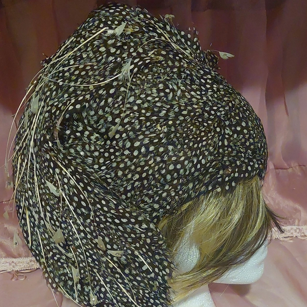 Feather Black Vintage Hats for Women for sale | eBay