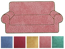 LINEA CAFFI. Copripoltrona o Copridivano 2 posti TINTA UNITA tessuto bielastico.