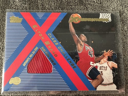 Camiseta deportiva 2001-02 Topps Xpectations Class Challenge #CC-EB marca Elton - Imagen 1 de 2