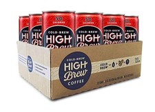 High Brew Coffee - Double Espresso - 8oz.(Pack of 24) 5.25 per pound