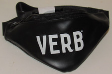 Verb Black Belt Bag NEW Waist Fanny Pack Travel Everywhere Handbag Pleather