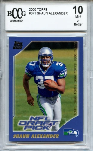 2000 Shaun Alexander RC Rookie Card Gem 10 You Choose