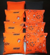 Oklahoma State University Cornhole Bean Bags 8 OSU Cowboys Camo Corn Hole Bags