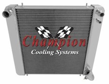Rockin Champion 3 Row All Aluminum Radiator For 1965 1966 1967 Jaguar Xke