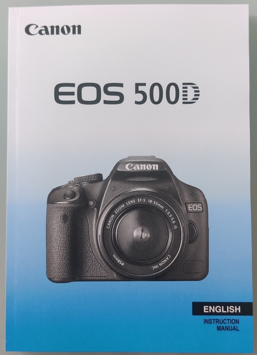 Canon T1i Price Brand New Official Canon Instruction Manual Book For ...