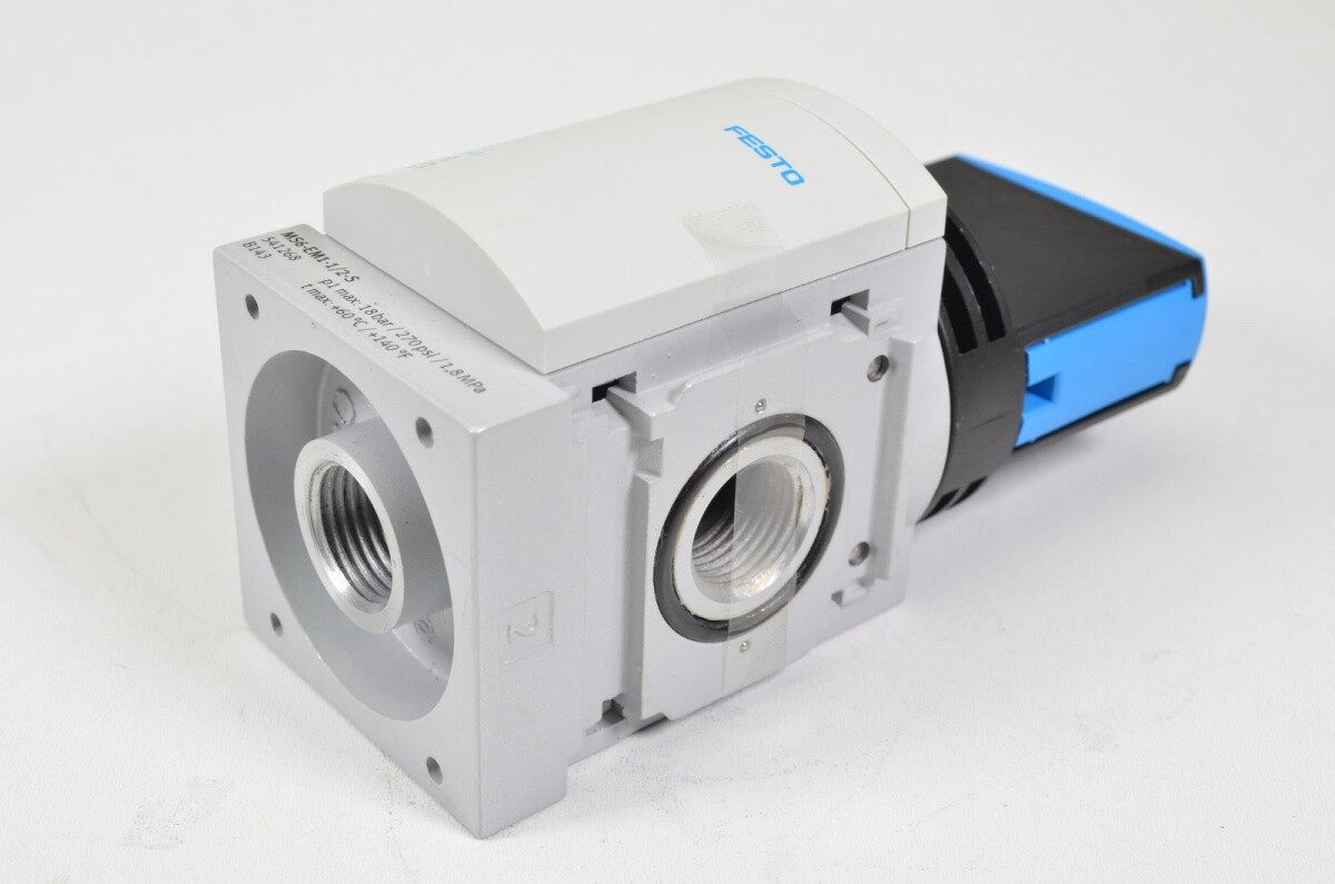 FESTO 541268 + 259274, MS6-EM1-1/2-S, On-off valve + cover