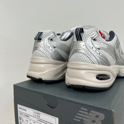 New Balance 530 Steel Grey Running Shoes Sneakers MR530KA Sz
