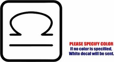ZODIAC LIBRA Astrology Symbol JDM Funny Vinyl Decal Sticker Car Window Bumper 6"