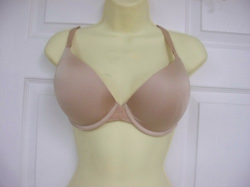 Aerie 32DDD Beige BH Plunge Plongeant Criss Cross Back - Bild 1 von 6